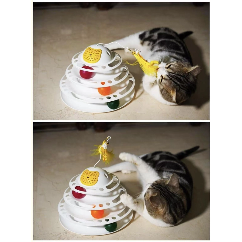 ІГРАШКА ДЛЯ КОТИКІВ «ВЕЖА»  - фото 1