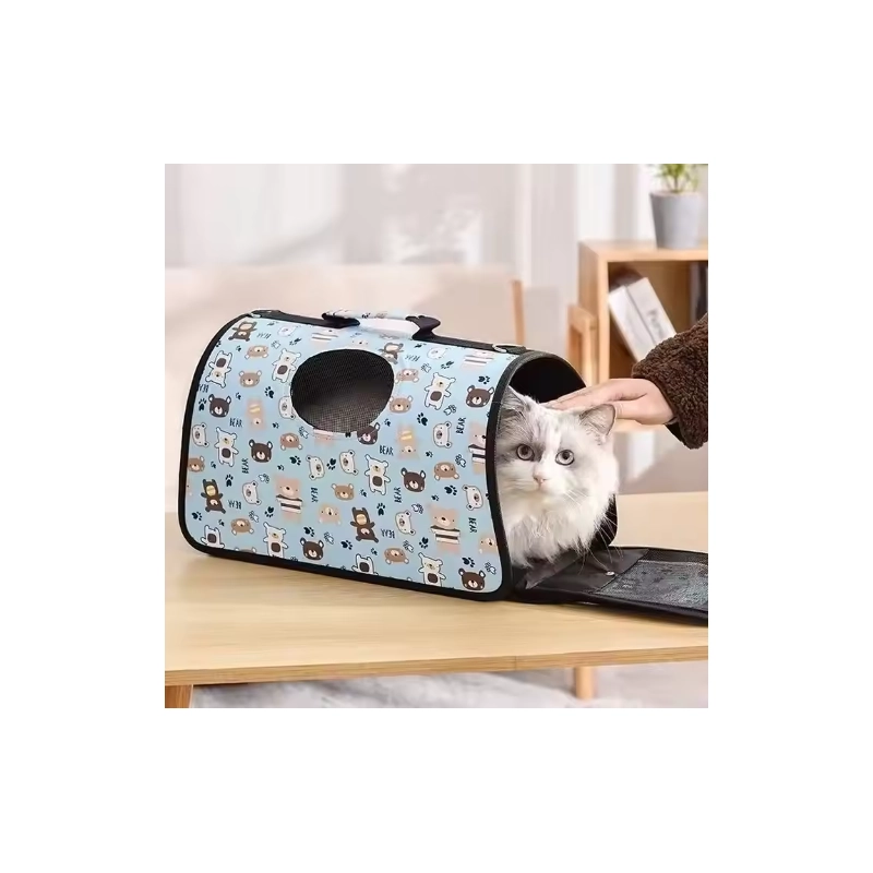 СУМКА-ПЕРЕНОСКА ДЛЯ КОТИКІВ І СОБАК «ЗВІРЯТКА»  - фото 7