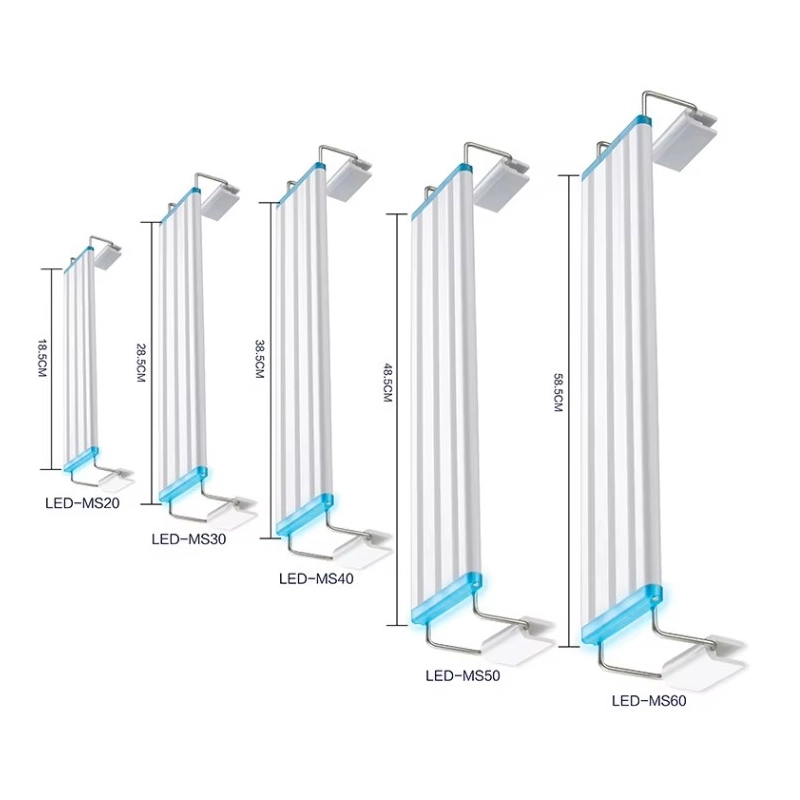 СВІТЛОДІОНА ЛАМПА ДЛЯ АКВАРІУМУ LED MS40 10Вт ТМ XILONG  - фото 4