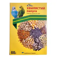 КОРМ ХВИЛЯСТИЙ ПАПУГА ТМ ХВОСТАТА ХАТА ДЛЯ ХВИЛЯСТИХ ПАПУГ  - фото 1