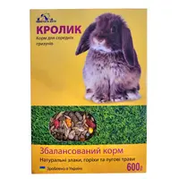 КОРМ  КРОЛИК  ТМ «ХВОСТАТА ХАТА»  ДЛЯ ДЕКОРАТИВНИХ КРОЛИКІВ 